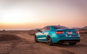 Audi S5 Coupe on Carbon Graphite Vorsteiner Wheels (V-FF 104) 2016 года 